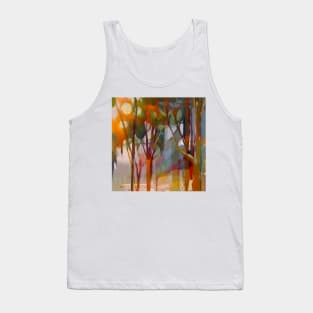 Light through the Trees Abstract Tank Top